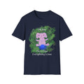 Kara Rabbit Yarn Tee ("I'm fine" design)