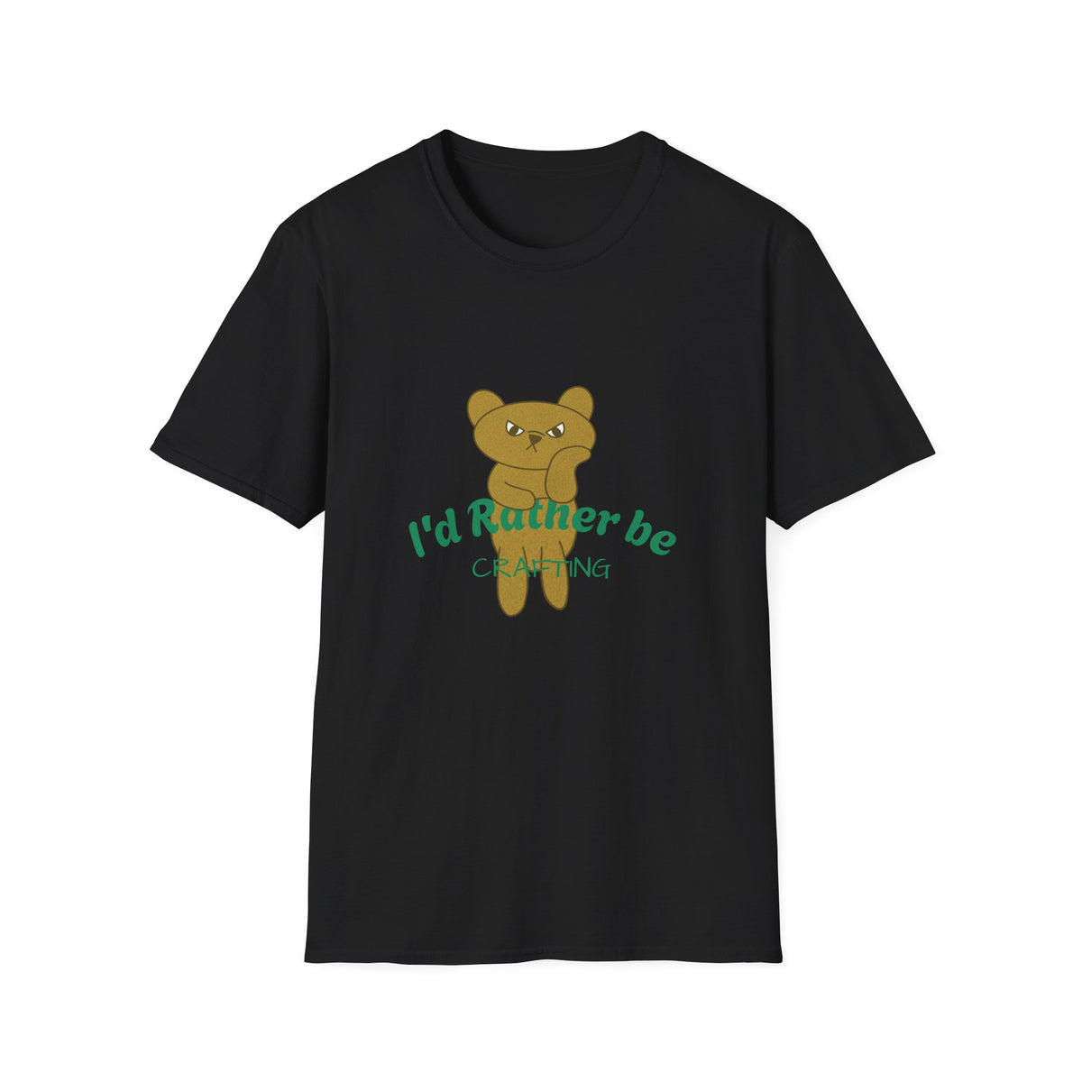 I'd Rather Be Napping Bear T-Shirt — Cute Lazy Bear Tee for Cozy Lounge & Gifts