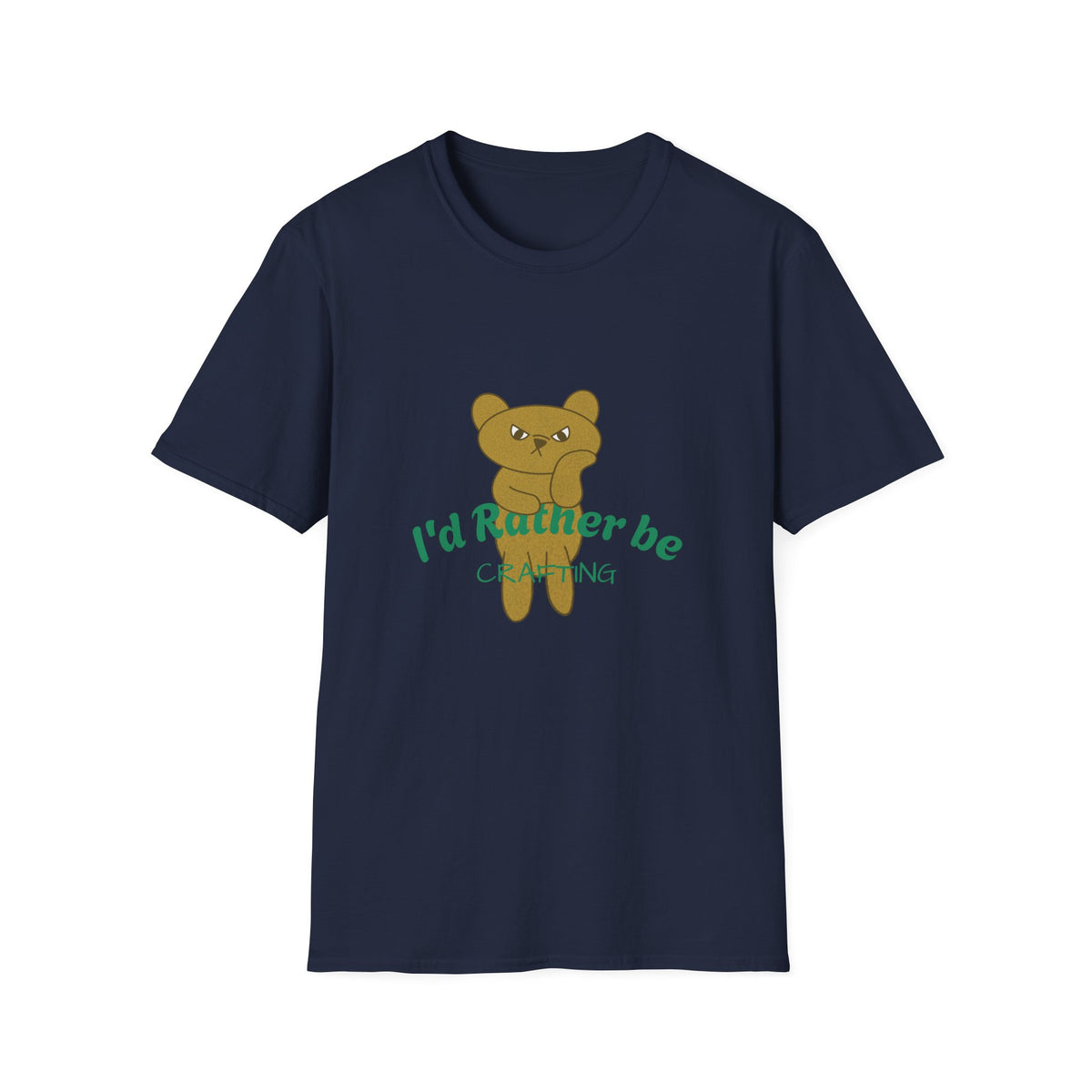 I'd Rather Be Napping Bear T-Shirt — Cute Lazy Bear Tee for Cozy Lounge & Gifts