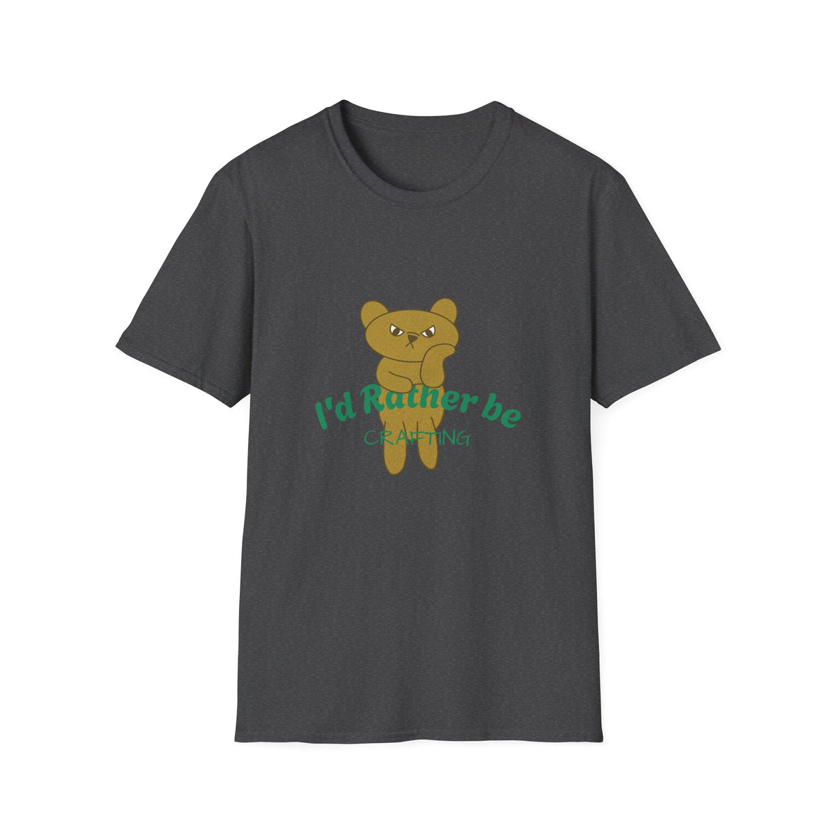 I'd Rather Be Napping Bear T-Shirt — Cute Lazy Bear Tee for Cozy Lounge & Gifts